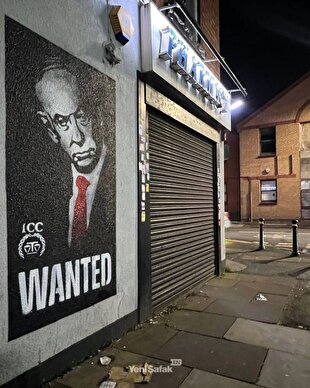 War criminal, 'wanted' on the streets of London