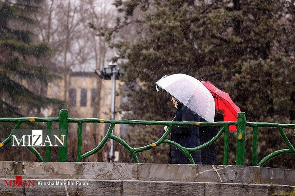 بارش باران فردا در ۱۳ استان تشدید می‌شود