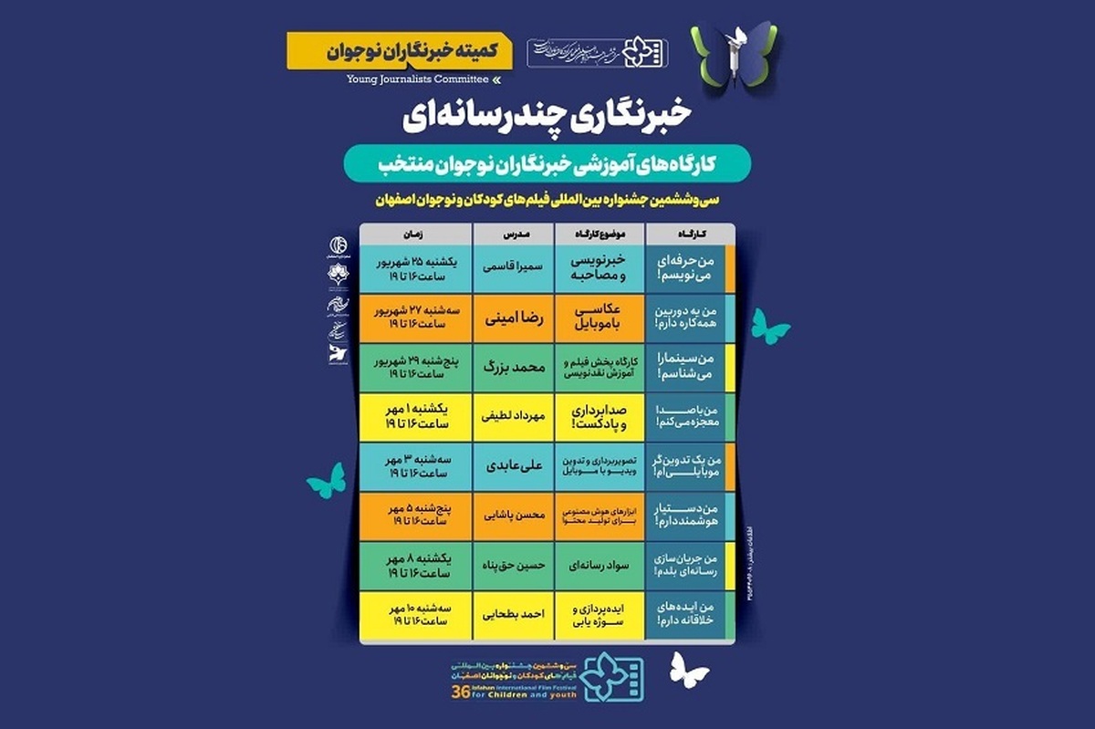 سی‌و‌ششمین جشنواره بین‌المللی فیلم‌های کودکان و نوجوانان؛ از تدوین موبایلی تا شناخت ابزار‌های هوش مصنوعی