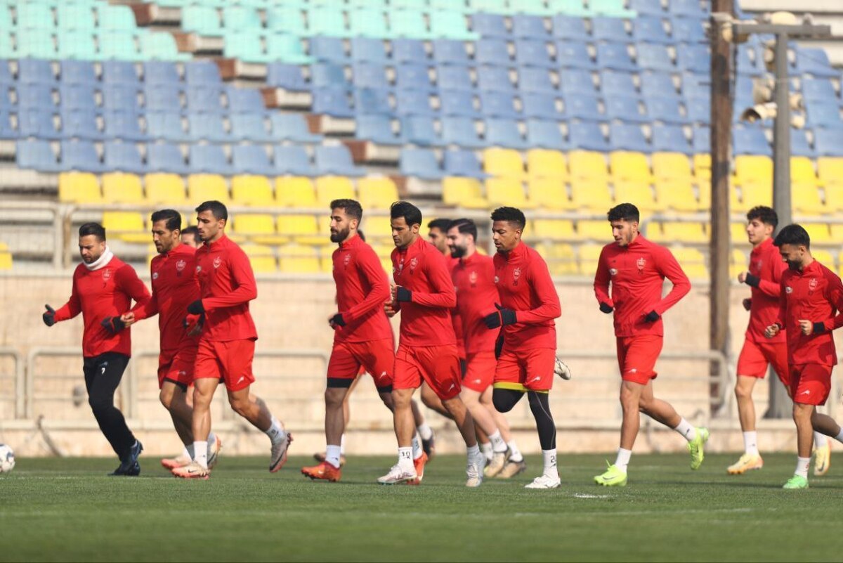 برگزاری تمرین پرسپولیس با بازگشت میلاد محمدی